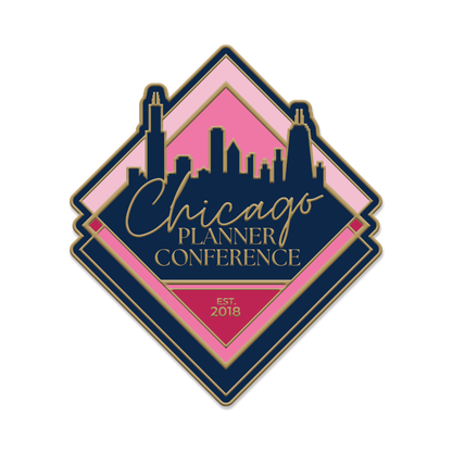 Chicago Planner Conference Enamel Pin