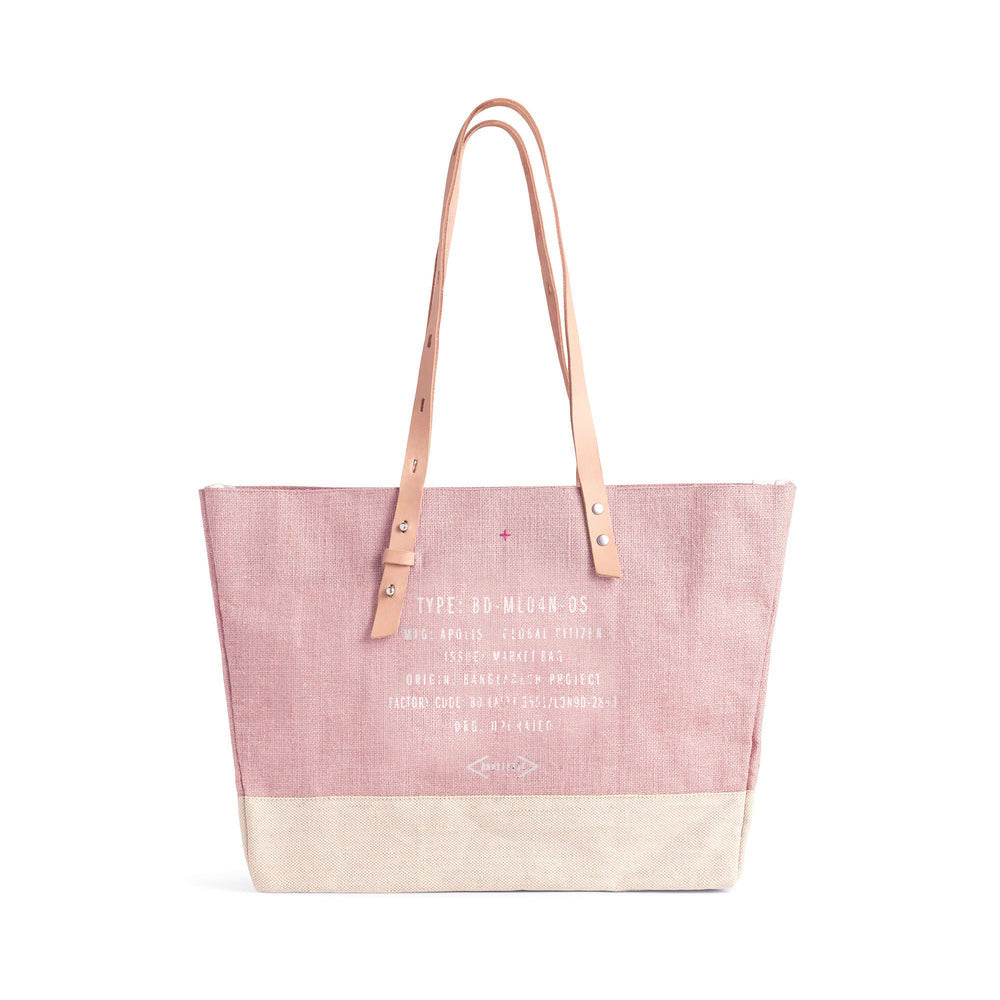 CPC x Apolis Blush Shoulder Market Bag
