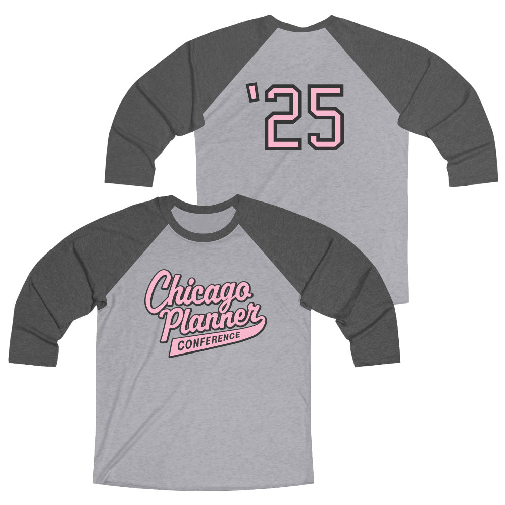 Chicago Planner Conference '25 Raglan Top