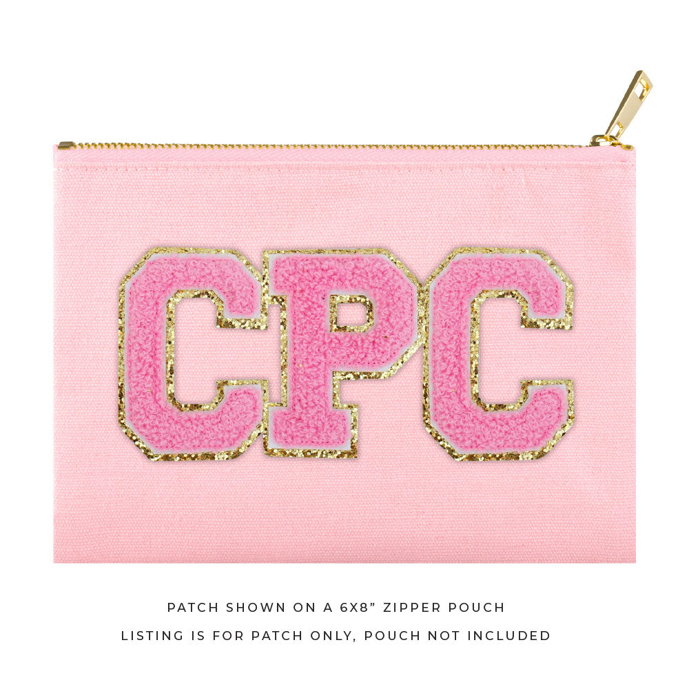 CPC Chenille Large Varsity Letters Patch