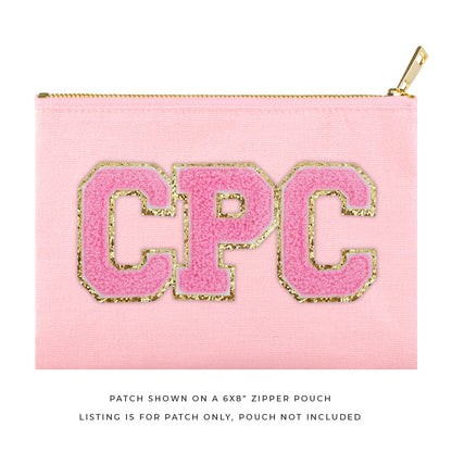 CPC Chenille Large Varsity Letters Patch